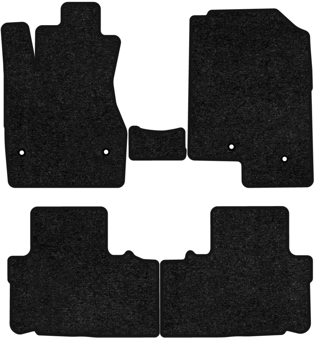 Коврики ворсовые в салон авто EVAtech Standard для Haval H6 2011-2017 1 поколение SUV EU черный кант HL3457C5AV4VEB