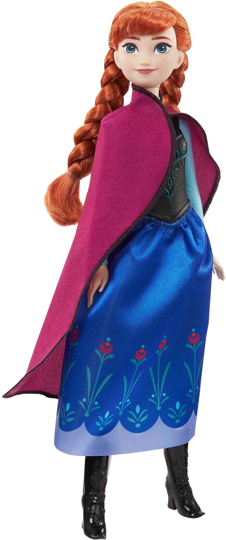 Коллекционная кукла Disney Frozen Принцесса Анна с м/ф «Ледяное сердце» в накидке (HLW49) - Фото 1