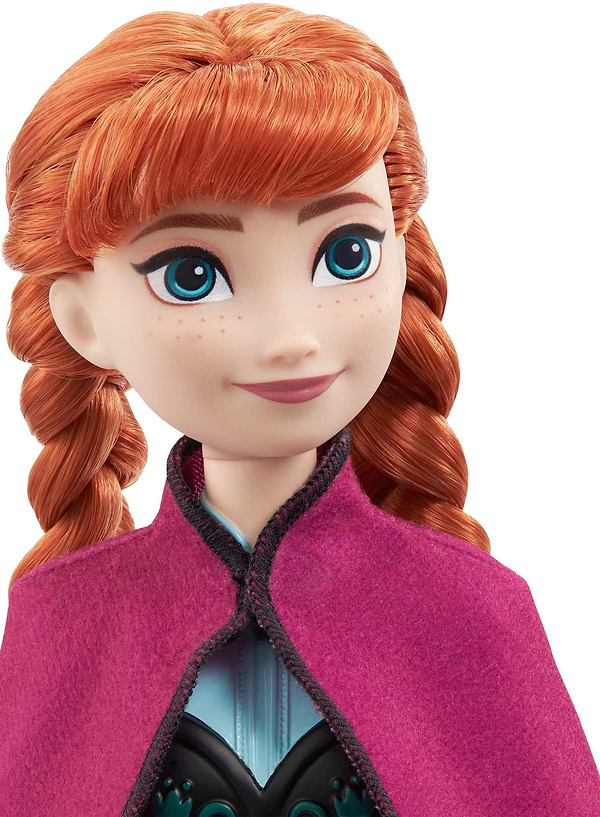 Фото - Колекційна лялька Disney Frozen Принцеса Анна з м/ф "Крижане серце" в накидці (HLW49)