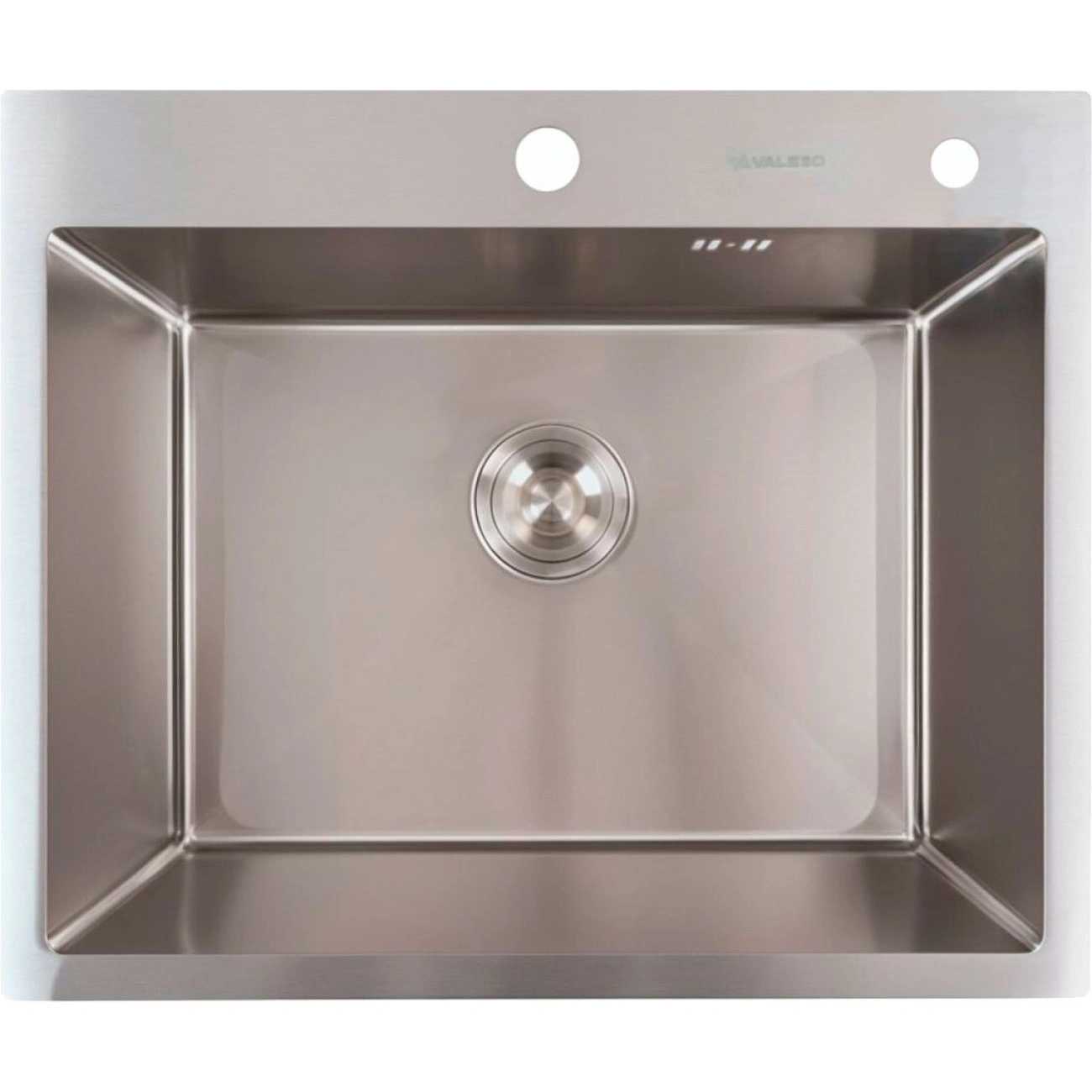 Мойка кухонная VALESO нержавейка 60x50 Handmade ECN (2,0/0,5)