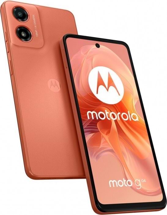 Фото - Смартфон Motorola G04 4/64Gb Sunrise Orange