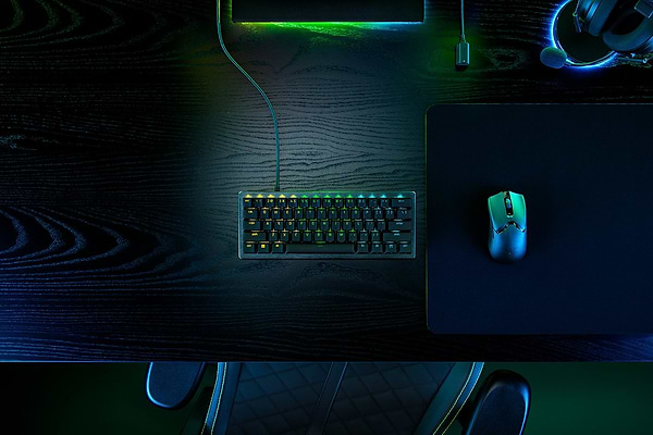 Фото - Клавиатура проводная игровая Razer Huntsman V3 Pro mini Black (RZ03-04990100-R3M1)