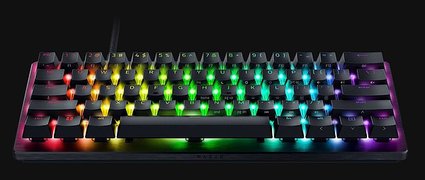 Фото - Клавиатура проводная игровая Razer Huntsman V3 Pro mini Black (RZ03-04990100-R3M1)