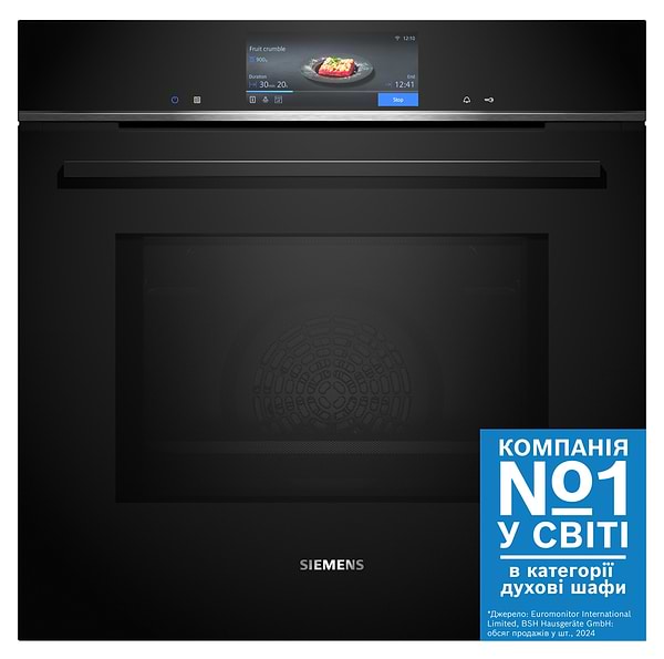 Фото - Духова шафа електрична Siemens HM778GMB1