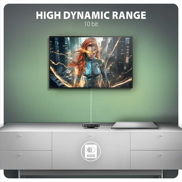 Фото - Хаб USB AXAGON USB-C 10Gbps UFO 9in1 Grey (HMC-UFO)