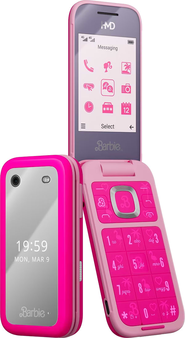 Фото - Мобильный телефон HMD Barbie Phone Pink