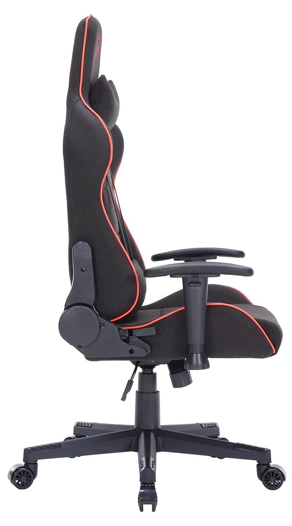 Фото - Кресло для геймеров GamePro Size L Fabric Black&Red (GC575FB)
