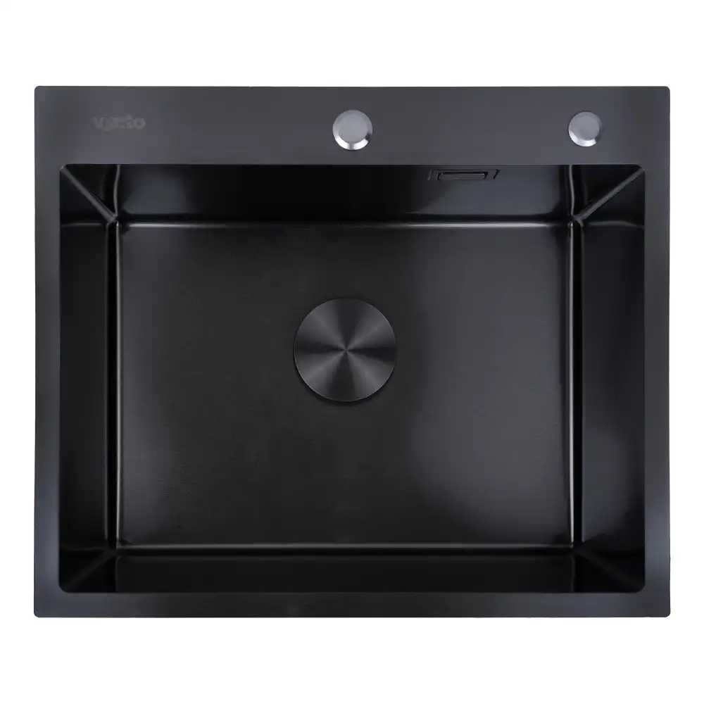 Мийка кухонна Ventolux HMKS 6050 PVD BK 3/0,6