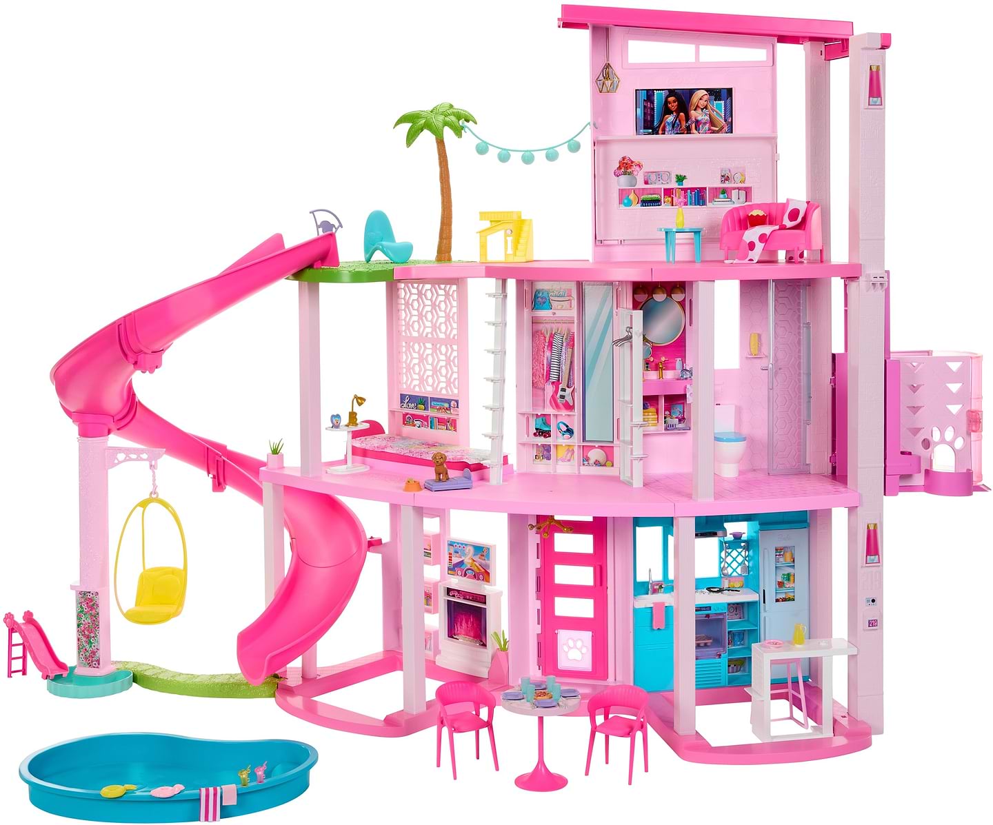 Меблі і будиночки для ляльки Barbie Будинок мрії  (HMX10) - Фото 1