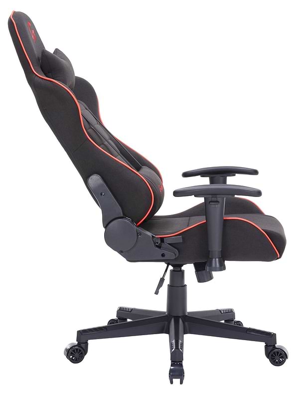 Фото - Кресло для геймеров GamePro Size L Fabric Black&Red (GC575FB)