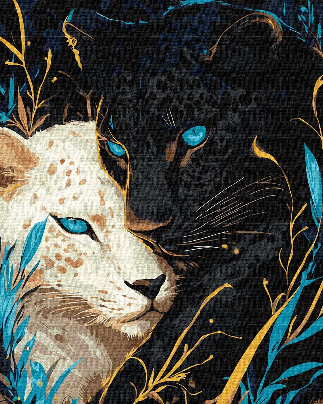 Купити Картина за номерами Ideyka Інь Ян з фарбами металiк extra 40х50 см (KHO6729) - Фото 1 Картина за номерами Ideyka Інь Ян з фарбами металiк extra 40х50 см (KHO6729) - Фото 1