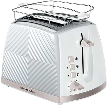 Тостер Russell Hobbs 26391-56 Groove White - Фото 1
