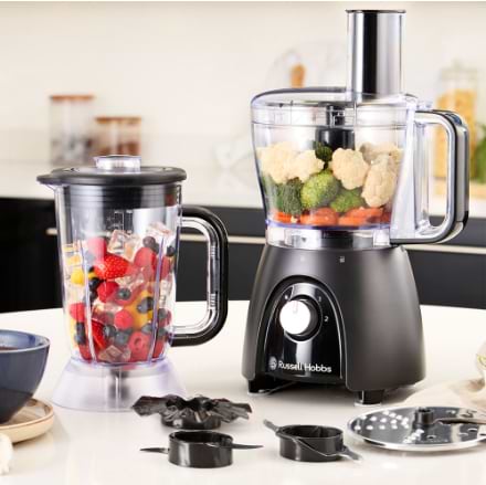 Фото - Кухонний комбайн Russell Hobbs 27111-56 Matte Charcoal Food Processor