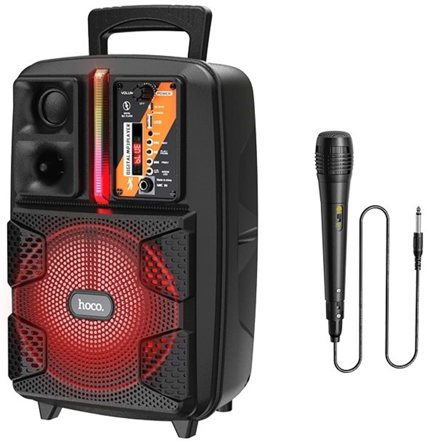 Портативна акустика HOCO BS37 Dancer outdoor wireless speaker Black (6931474727602)