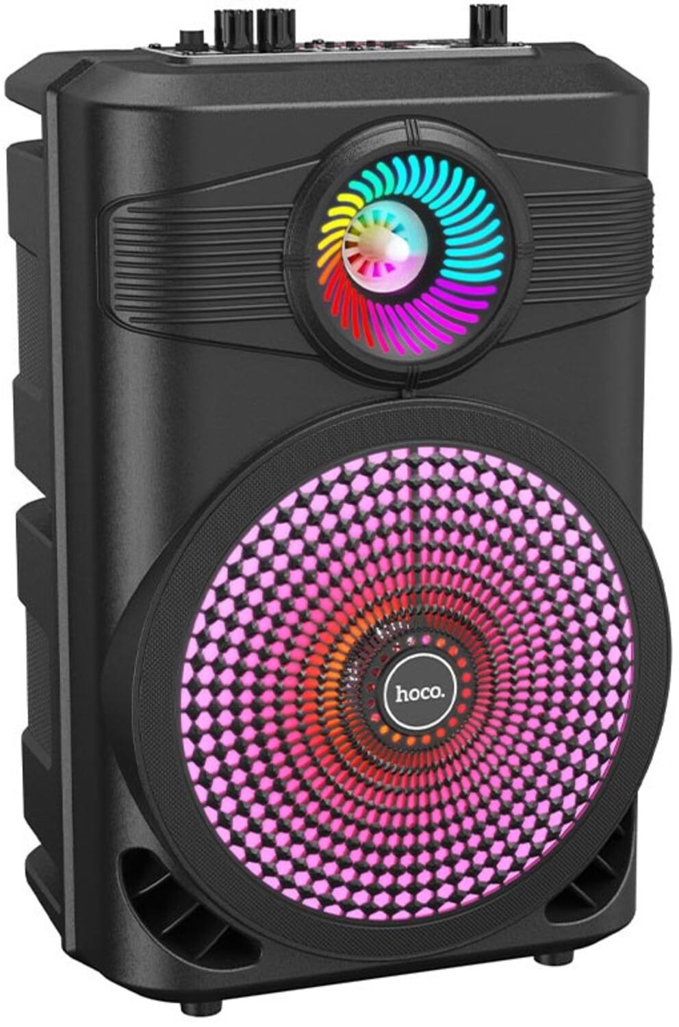 Портативна акустика HOCO BS46 Mature outdoor BT speaker Black (6931474754080)