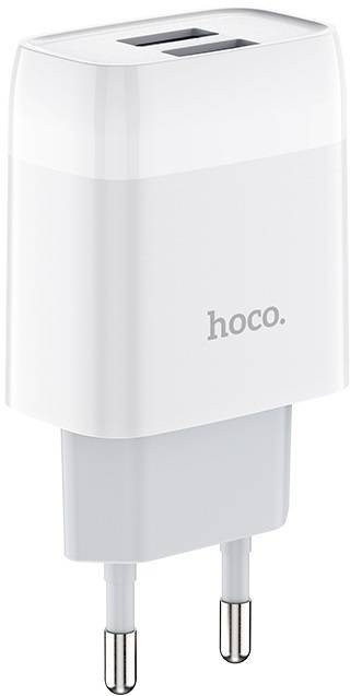 Фото - Мережевий зарядний пристрій HOCO C73A 12W White (6931474712912) Фото - Мережевий зарядний пристрій HOCO C73A 12W White (6931474712912)
