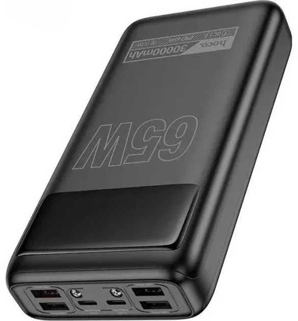 Батарея мобильная HOCO DB81 Apollo 65W 30000mAh Black (6942007637749)