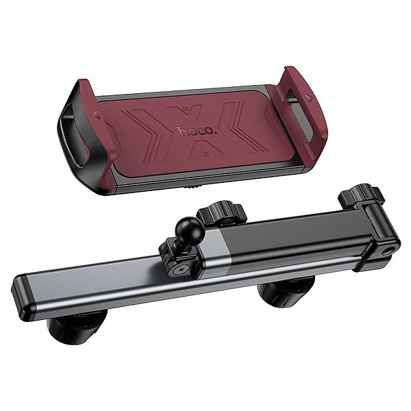 Фото - Автотримач HOCO H69 Black/Red (6942007641241)