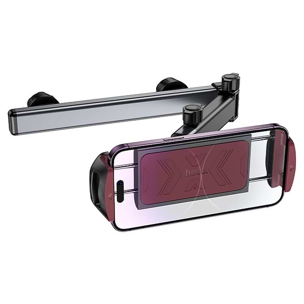 Фото - Автотримач HOCO H69 Black/Red (6942007641241)