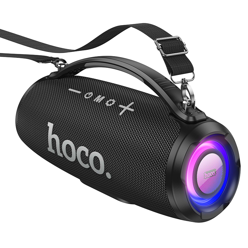 Портативная акустика HOCO HA4 Surge outdoor BT speaker black (6942007612265)