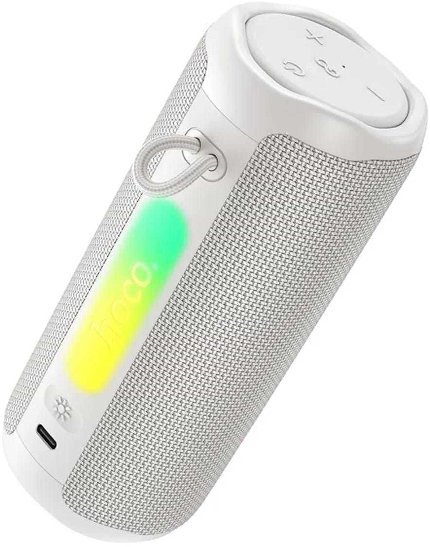 Портативна акустика HOCO HC50 Advantage, 8W, IPX4, White Snow (6942007677400)