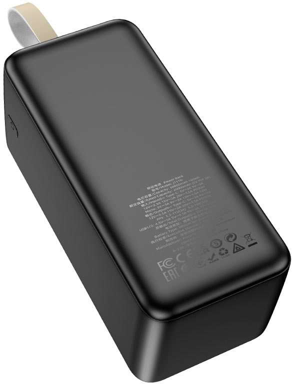 Фото - Батарея мобильная HOCO J111D Smart charge PD30W 50 000mAh Black