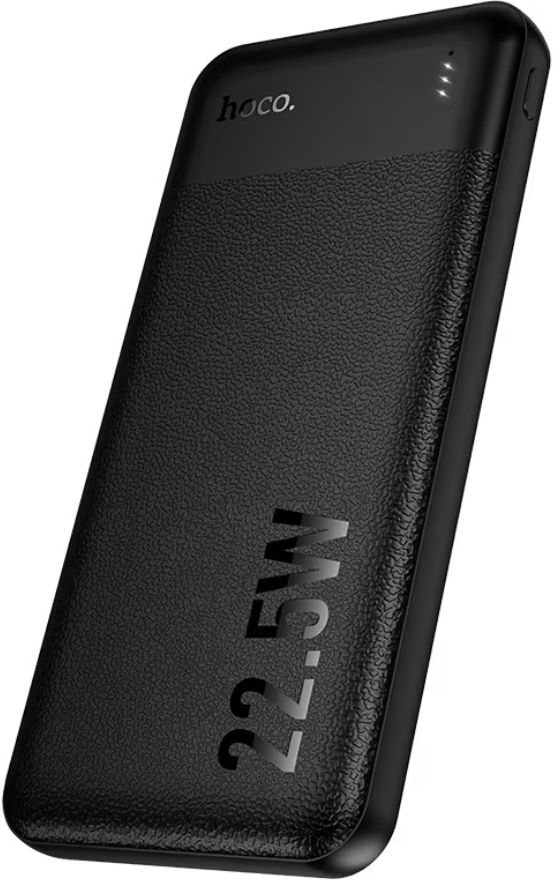 Батарея мобільна HOCO J159 Essence 22.5W + PD20W 10000 mAh Black (715940)