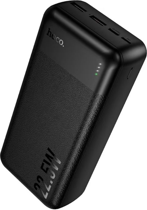 Батарея мобільна HOCO J159B Essence 22.5W + PD20W 30000 mAh Black (715941)