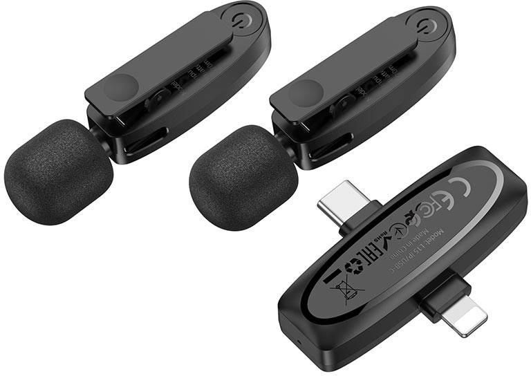 Микрофон для смартфона HOCO L15 Black (6942007638623)