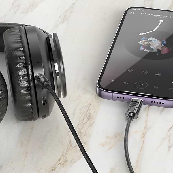 Фото - Кабель синхронизации данных HOCO UPA30 iP Black (6942007625494)