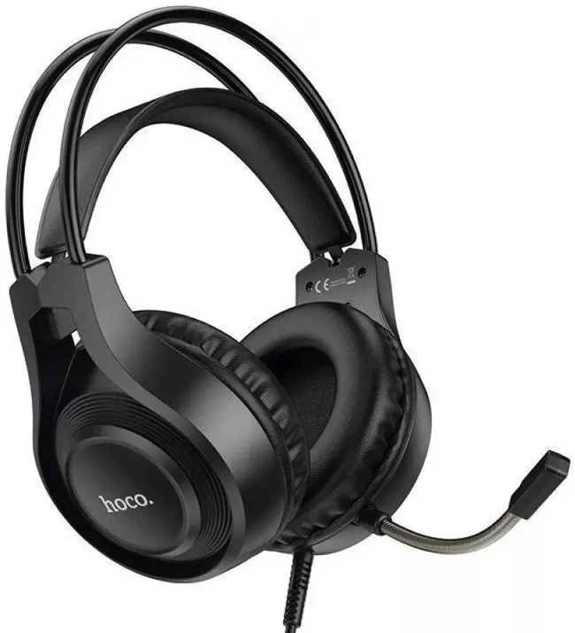 Гарнітура дротова ігрова HOCO W106 Tiger gaming headset Black (6931474789297)