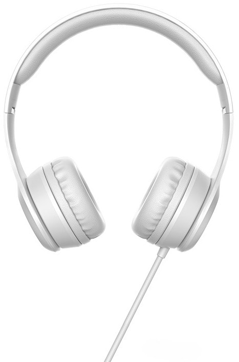 Навушники накладні дротові HOCO W21 Gray (6931474708298)