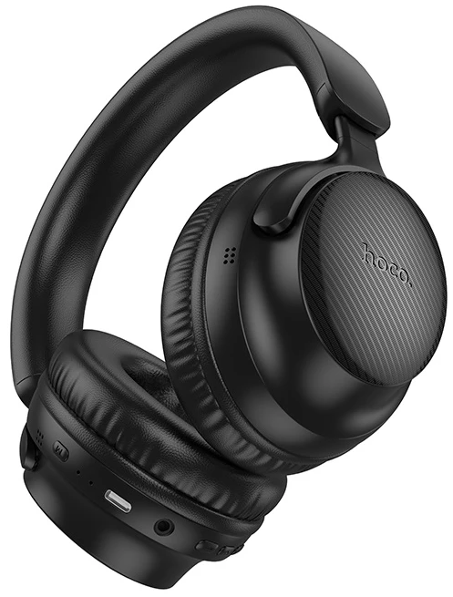 Наушники накладные беспроводные HOCO W53 Tone BT headphones Classic Black (6942007646574)
