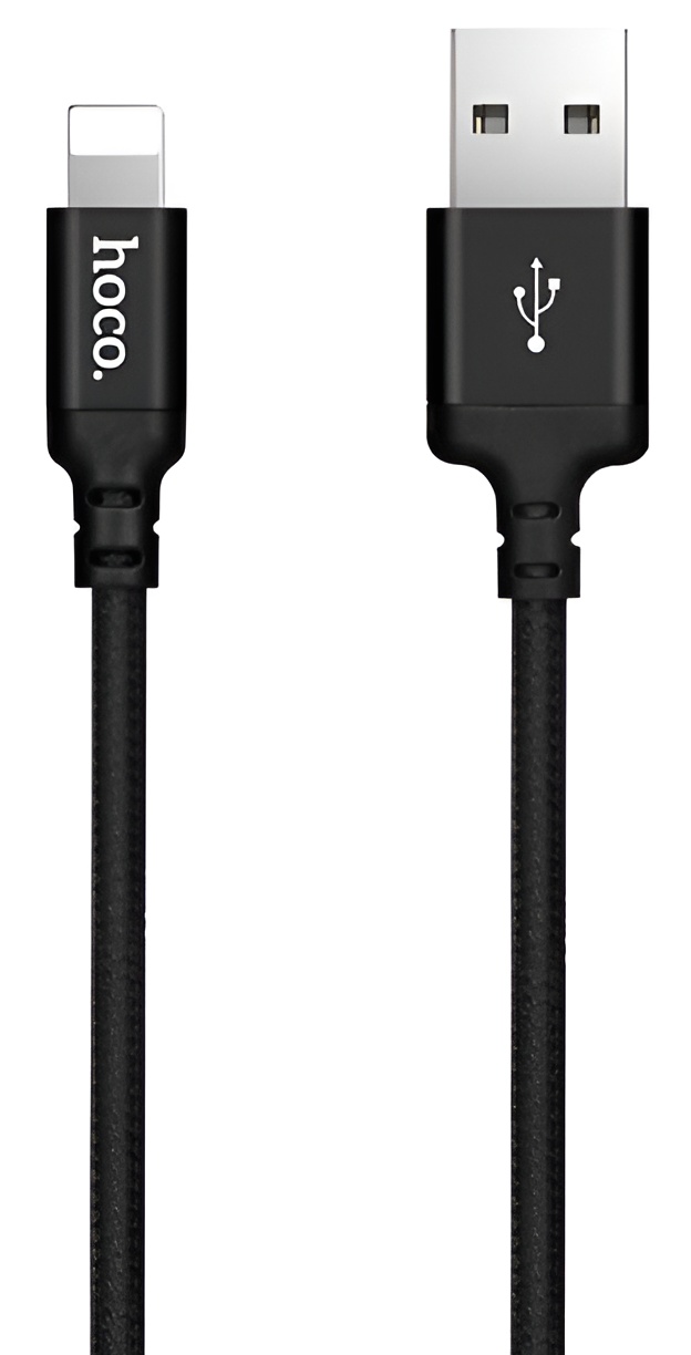 Кабель HOCO X14 USB to iP 2A, 1m Black (6957531062820)