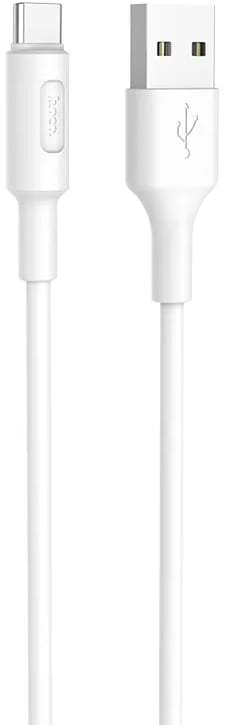 Кабель HOCO X25 USB to Type-C 2A, 1m White (6957531080152)