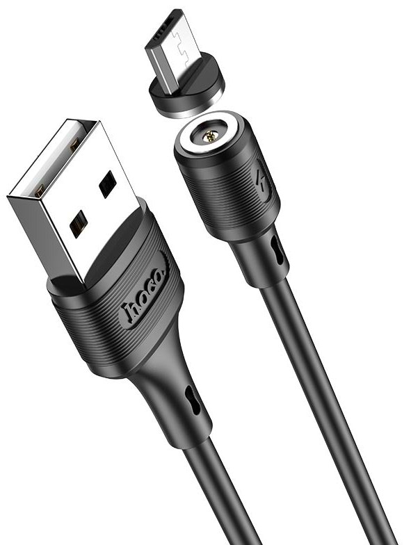 Кабель синхронизации данных HOCO X52 USB to Micro 2.4A, 1m Black (6931474735539)
