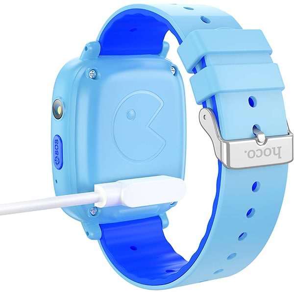 Фото - Дитячий годинник HOCO Y100 36mm. SIM 2G. 400 mAh. IP65 Blue (6942007625630)