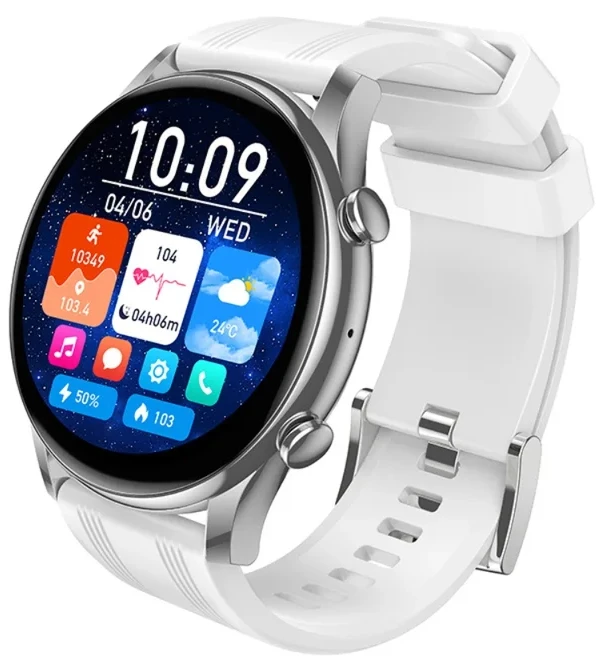Смарт-часы HOCO Y38 AMOLED 36mm 300 mAh Silver (6942007672054)