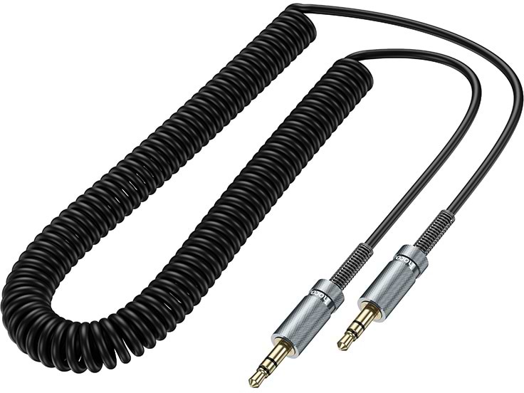 Кабель 3.5 мм -3.5 мм HOCO UPA31 AUX 3m Black (6942007631235)