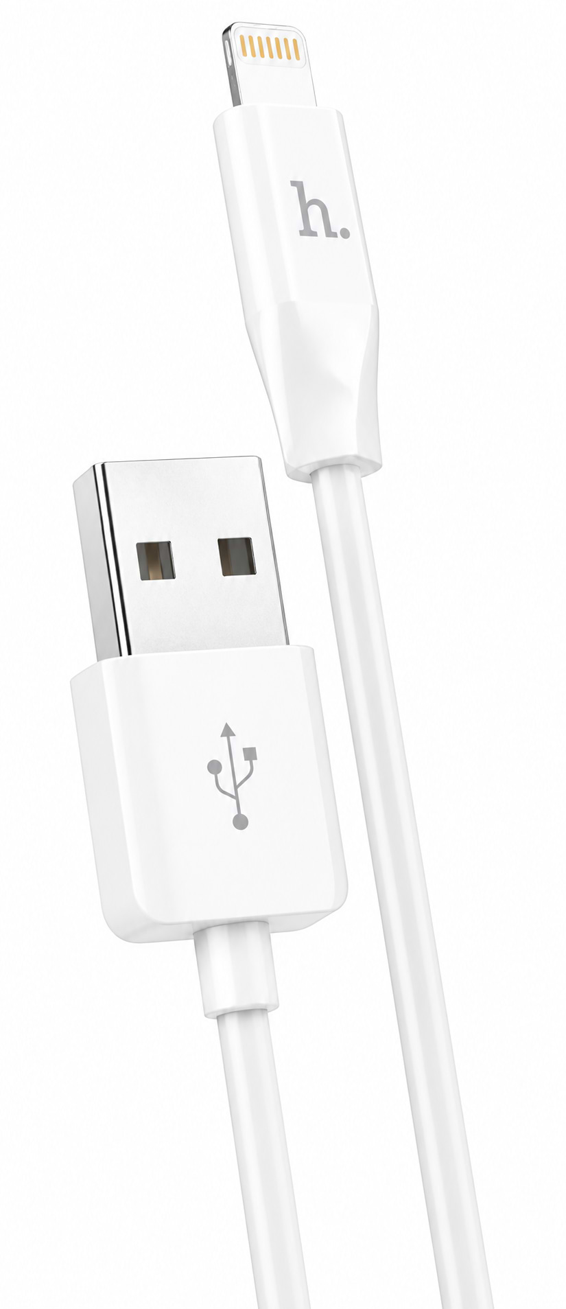 Кабель HOCO X1 USB to iP 2.4A, 2m White (6957531032014)