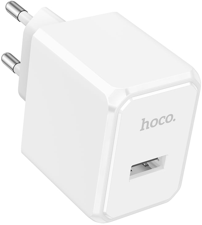 Мережевий зарядний пристрій HOCO CS11A Ocean single port charger White (6942007603553)