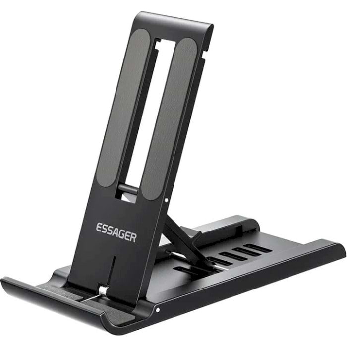 Підставка для мобільного пристрою Essager Sailing Desktop Phone Holder Black (EZJZM-FC01) - Фото 1