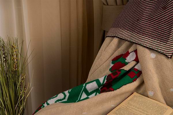 Фото - Плед полуторний Прованс Holiday gnome 130х170 (031663)