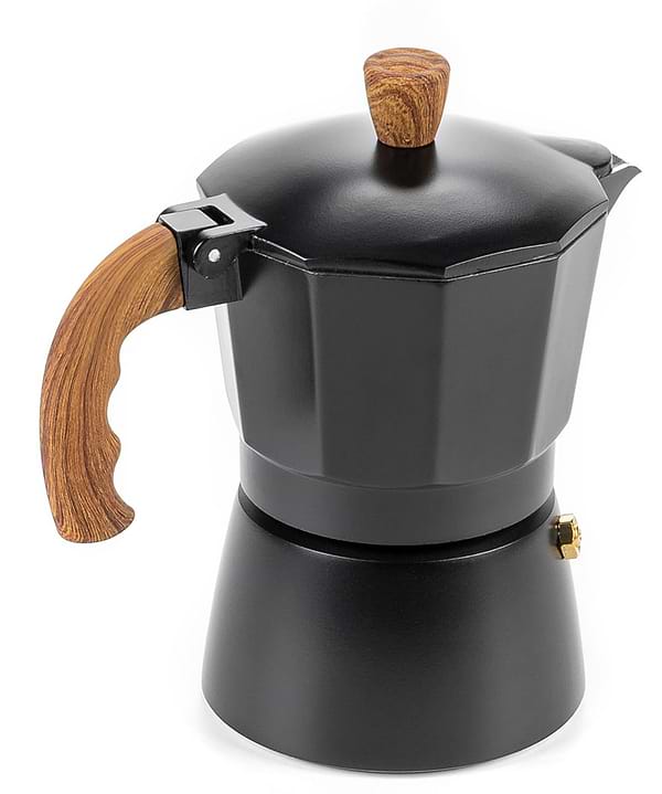 Фото - Кавоварка гейзерна Holmer CF-0300-BW Natural