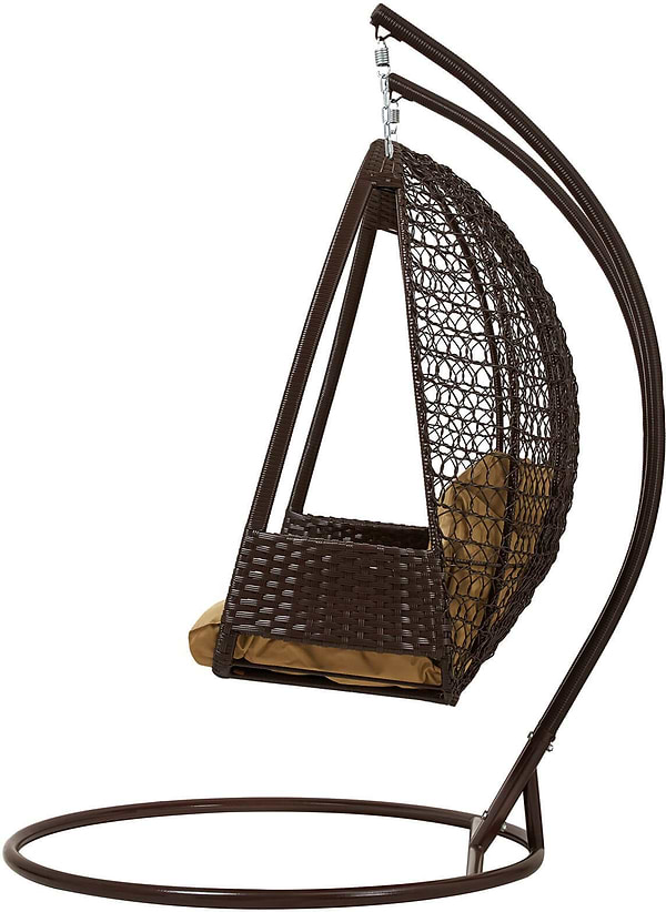 Фото - Кресло-кокон Home Rest двойное Коричневый/койот