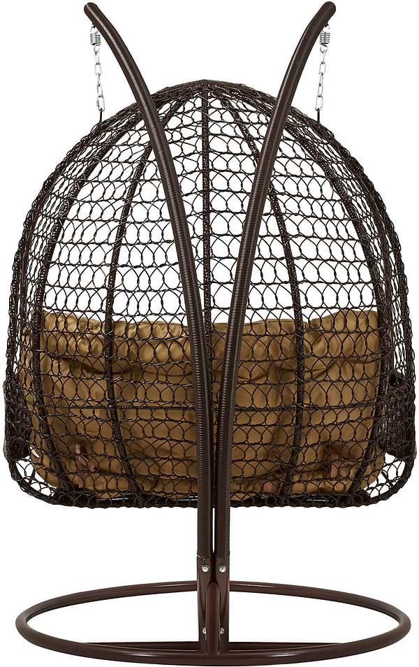 Фото - Кресло-кокон Home Rest двойное Коричневый/койот