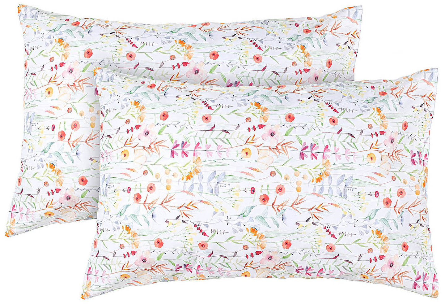 Наволочка Home Line 40х60 см 2 шт. Перкаль Мелкие Цветы (193458)