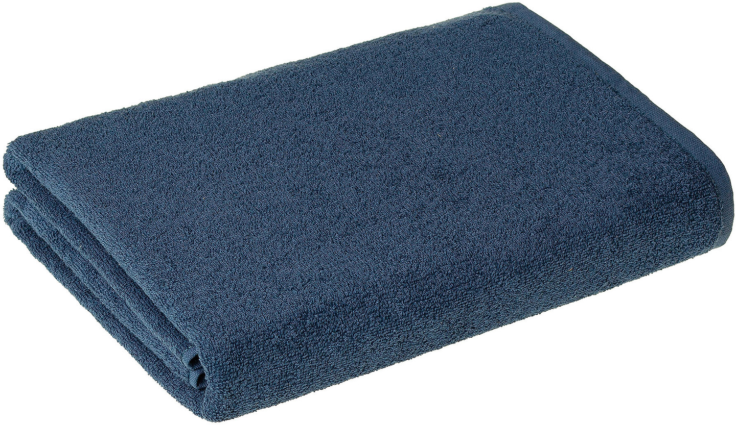 Рушник банний Home Line 100х150 ТЕМНО-СИНІЙ (196564)