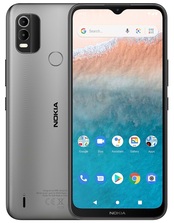 Фото - Смартфон Nokia C21 Plus 3/32Gb Warm Grey Фото - Смартфон Nokia C21 Plus 3/32Gb Warm Grey