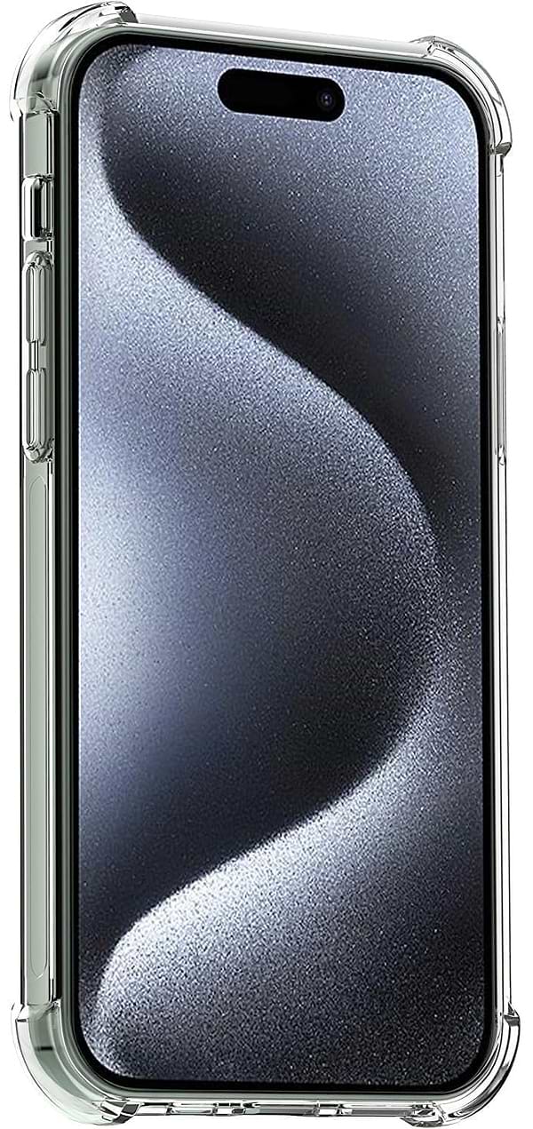 Фото - Чохол для смартфону BeCover Anti-Shock for Apple iPhone 15 Pro Clear (710080)